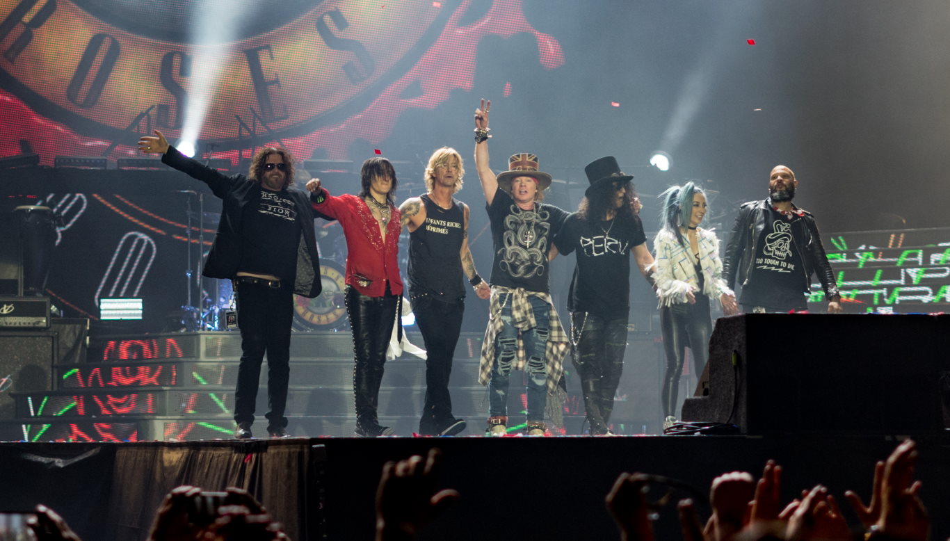 Guns N' Roses concert Peru 2020