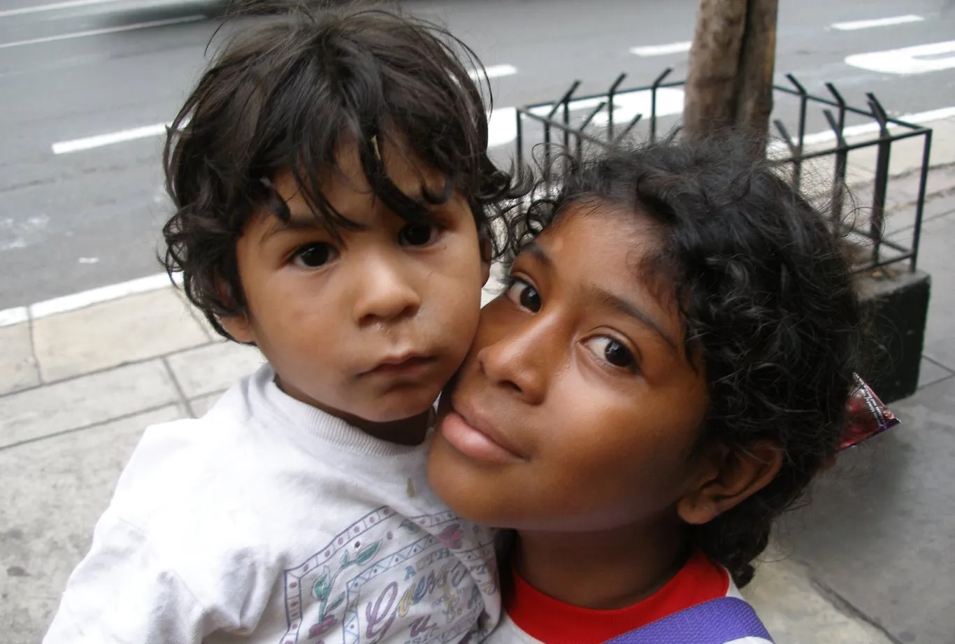 Children in Lima, Peru