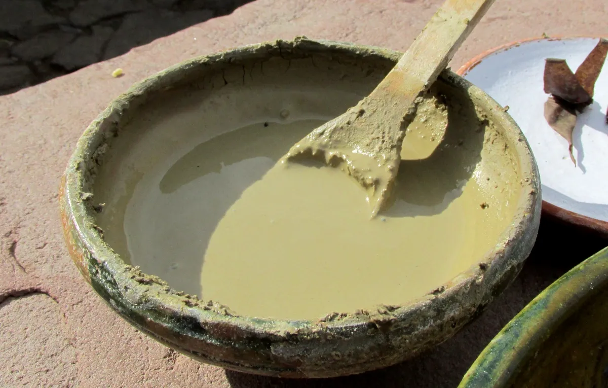 Edible clay in Peru