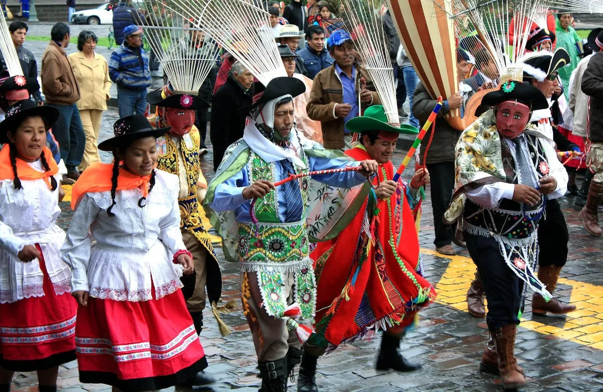 A Christmas Day parade in Cusco, Peru. Photo by Vlad Podvorny, flickr.com.