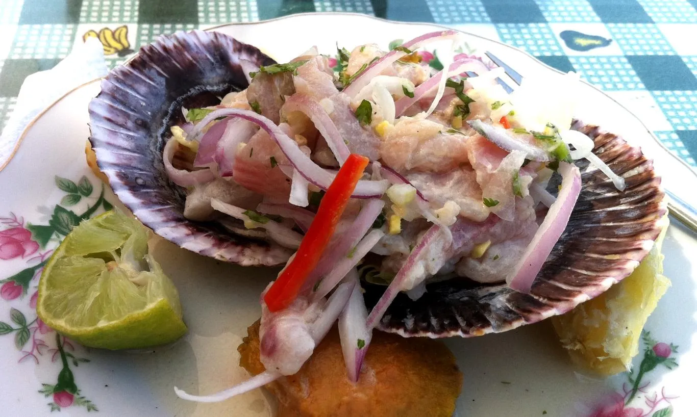 Types of ceviche: Ceviche simple
