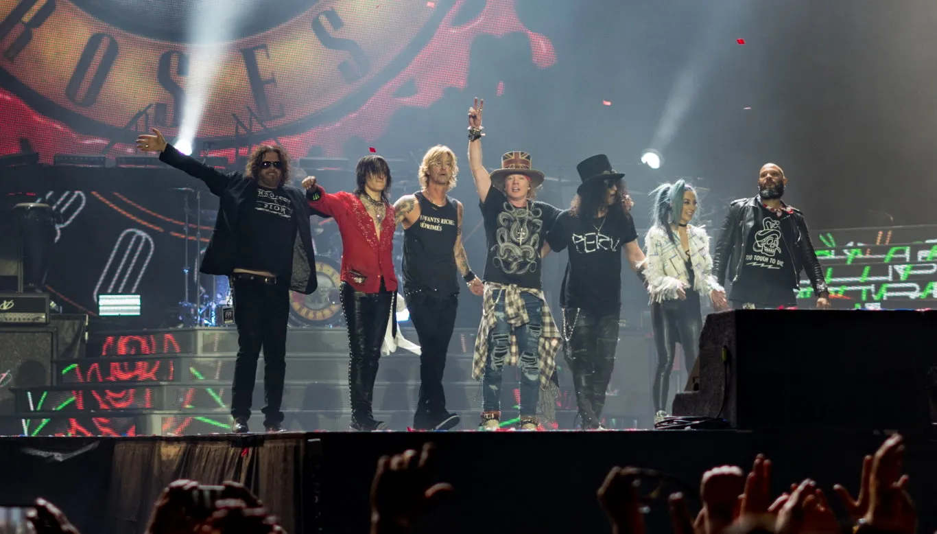 Guns N' Roses concert