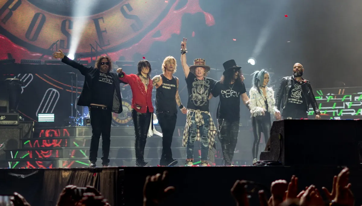Guns N' Roses performing live. Photo by Raph_PH, flickr.com