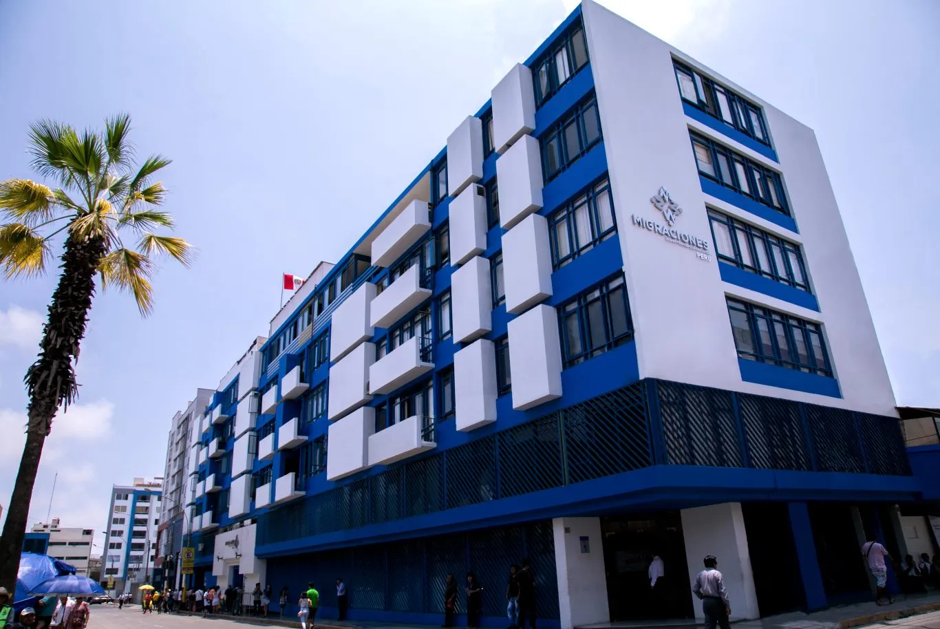 Immigration office in Lima, Peru