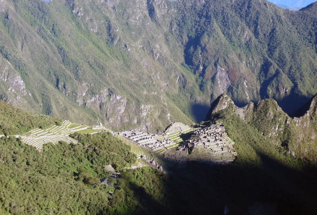 Machu Picchu Sun Gate sunrise