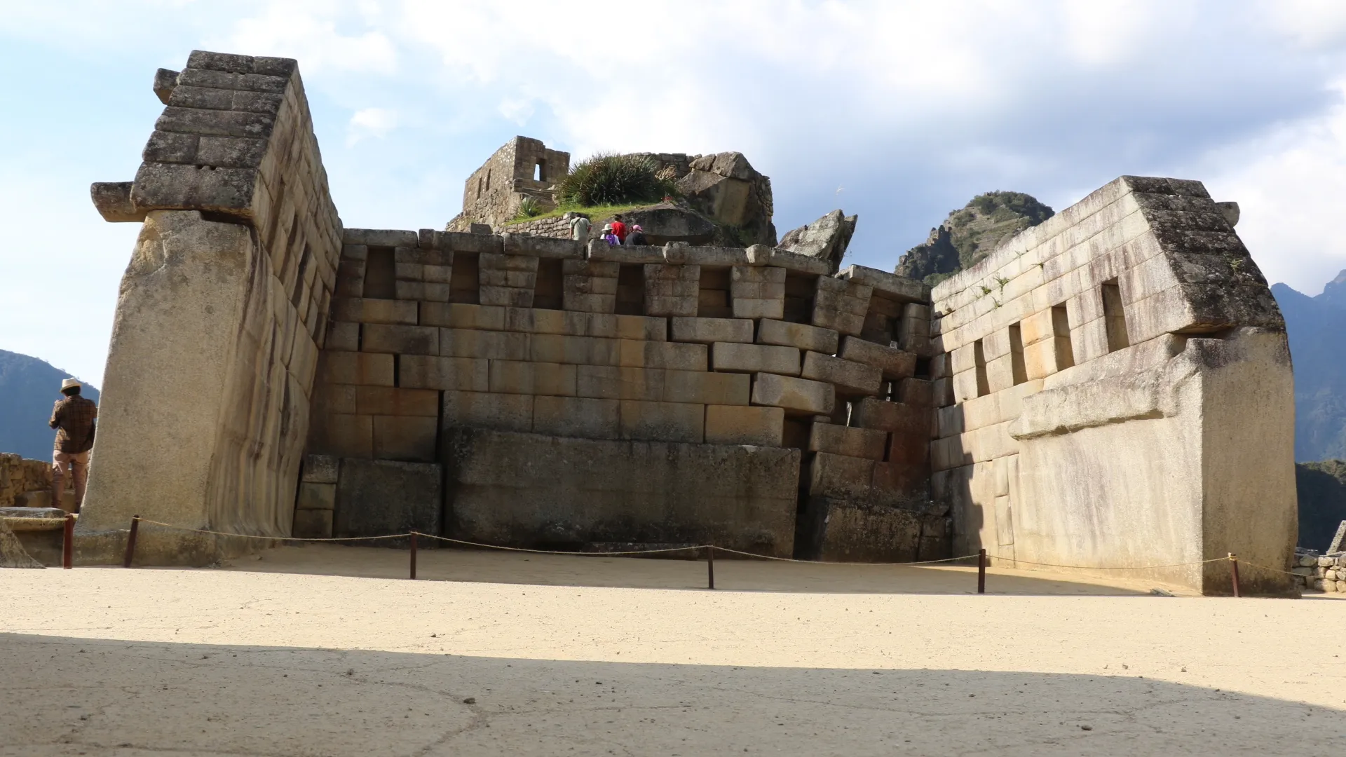Main Temple of Machu Picchu in April