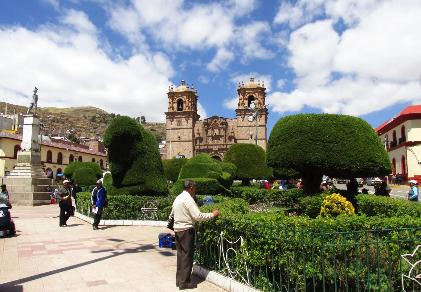 Plaza de Armas of Puno, Peru