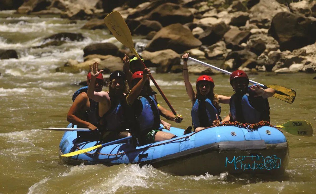 River rafting in Chachapoyas with Chacha Rafting
