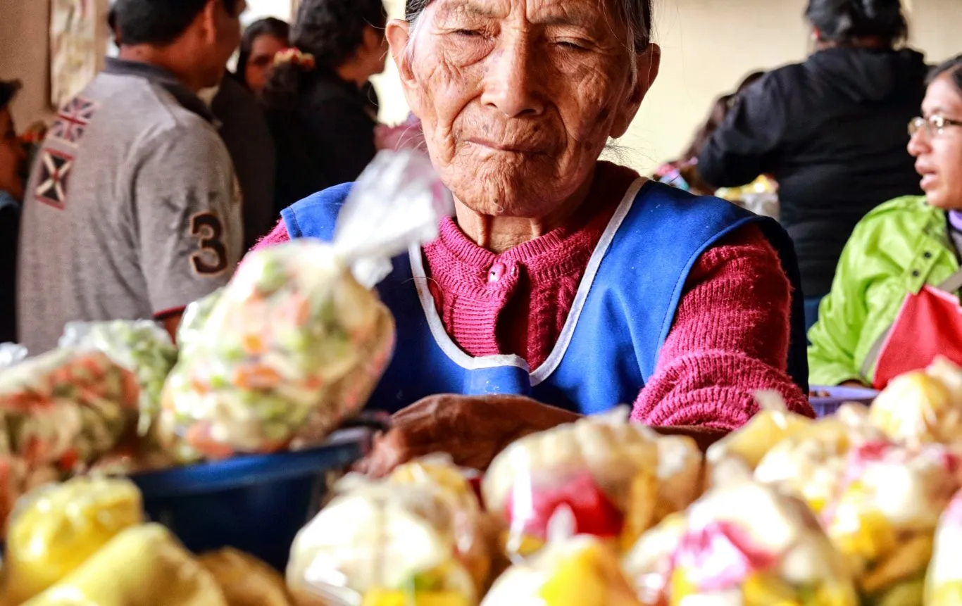 Woman in Chachapoyas Market