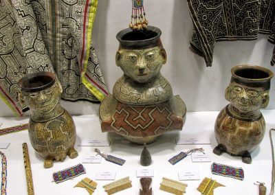 Shipibo items at Museo de Culturas Indígenas Amazónicas in Iquitos